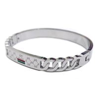 اسوارة قوتشي فضية للرجال والنساء