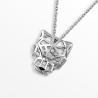 سلسال كارتير النمر فضي