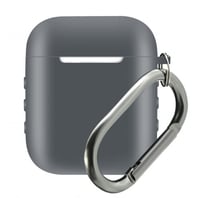 موربلس غلاف سماعة ابل رمادي سيليكون