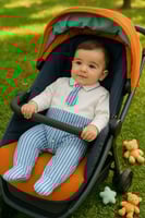 افرول مواليد​ طويل أنيق مع ربطة عنق