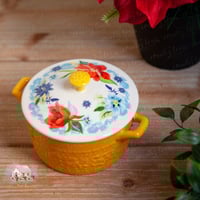 9059 قدور ميني متعددة الاستخدام مع غطاء بألوان زاه...