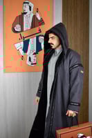 فروة الأصالة لون رمادي