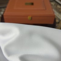 قماش ابيض كوري مقلم