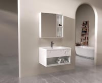 مغسلة فايبر ابيض مرخم - مقاسات متعددة