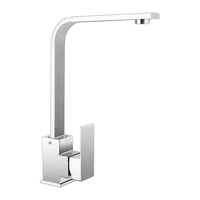 خلاط مجلى مطبخ كروم تصميم مودرن مربع