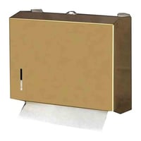 وراقة مناديل مربعة ذهبي