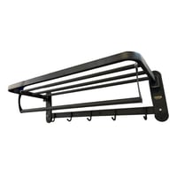 علاقة مناشف اسود متحرك مع حمالة