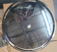 طاسة دش مخفي 40×40 دائري كروم ايطالي - NORICA