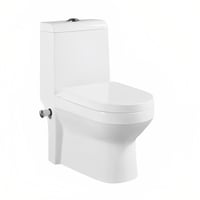 كرسي افرنجي مودرن قطعة وحدة بشطاف داخلي