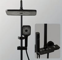 مسطرة نظام شاور بيانو مودرن اسود الماني- STARK