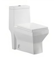 كرسي افرنجي ابيض مودرن بتصميم مربع - HALVER - فيتا