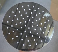 طاسة دش مخفي 20×20 دائري كروم ايطالي - PARMA