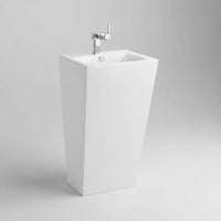 مغسلة برميل ابيض مودرن موديل P-7055L