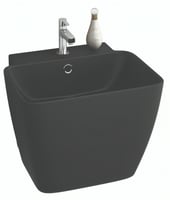 مغسلة معلق موردن اسود مطفي - ARMINDA