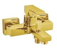 خلاط دش مربع ذهبي لامع مودرن