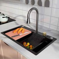 مجلى حوض مطبخ ستانلس ستيل شلال