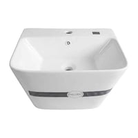 مغسلة معلق موردن ابيض - هيلفر موديل 411