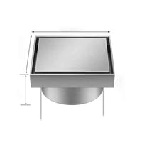 صفاية بلاط تقيل ايطالي استيل 15 × 15 سم - LENARODO