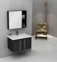 مغسلة فايبر لون اسود ملكي مقاسات متعددة