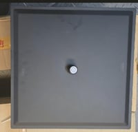 طاسة مربع ايطالي اسود 40 × 40 ROMATA