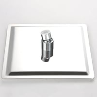 طاسة مربع 50 × 50 كروم ايطالي -NORICA