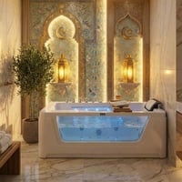 جاكوزي 170*90 شلال