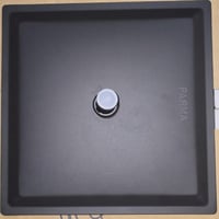 طاسة مربع 25 × 25 ايطالي اسود - PARMA