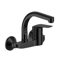 خلاط مجلى جداري مطبخ اسود مودرن ايطالي - MATILDA