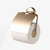 وراقة مناديل ذهبي لامع ستيل