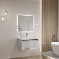 مغسلة بلايوود فاخرة ابيض - مقاس 80 سم