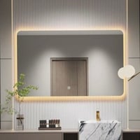 مرايا ليد مضيئة لونين LED مقاسات متعددة