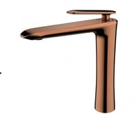 خلاط مغسلة طويل روز قولد من برونزو