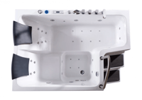 مغطس جاكوزي بدرج مقاس 170*120