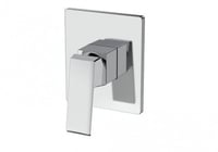 وجه خلاط مربع خط واحد برونزو كروم