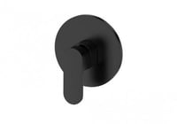 وجه خلاط مخفي دائري خط واحد برونزو اسود