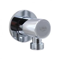 كوع دش مخفي مدور كروم من ليما