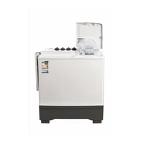 جنرال سوبريم غسالة نصف اوتوماتيك حوضين 14 كيلو, اب...