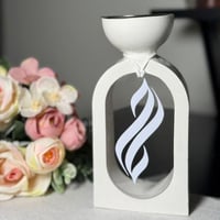 مبخرة كونكريت فاخرة بطباعة اكريلك مخصصة