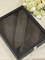 صندوق مجوهرات العروس - أسود فاخر