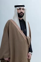 بشت شتوي حرير بيج غامق