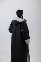 فروة جولد سادة مقلم اسود