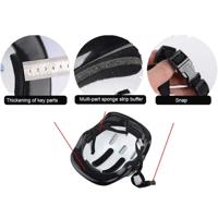 مجموعة حماية شاملة للأطفال خوذة ووسائد واقية متكام...