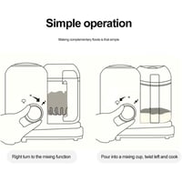 ماكينة تحضير طعام الأطفال Babycook لون اخضر