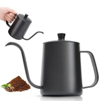 طقم تحضير قهوة مقطرة 7 قطع شنطة سفر متكاملة مع ميز...