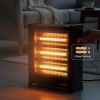 مدفأة كوارتز NIKURA RH12 بقوة 1600 واط تدفئة سريعة...