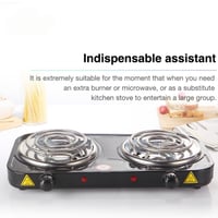 فرن كهربائي مسطح مزدوج PRIMO PLUS PR615 بقوة 2000...