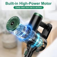 مكنسة عصا لاسلكية DENX DX2903 بقوة 160 واط وبطارية...