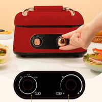 قدر وشواية كهربائية DENX DX3421 بسعة 2.5 لتر و1800...