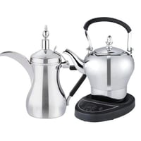 طقم primo plus PR622 للشاي والقهوة 800 واط مع قاعد...