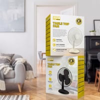 مروحة طاولة بثلاث سرعات مختلفة للمنزل والمكتب